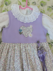 Kleit piduliku Little Miss 98-110 cm 3-4 years (2 foto / 2)