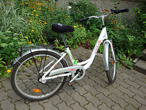 Jalgrattas 8-12.a tüdrukule (4 foto / 4)