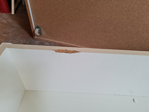Ratastel sahtel- kast voodi alla (3 foto / 4)