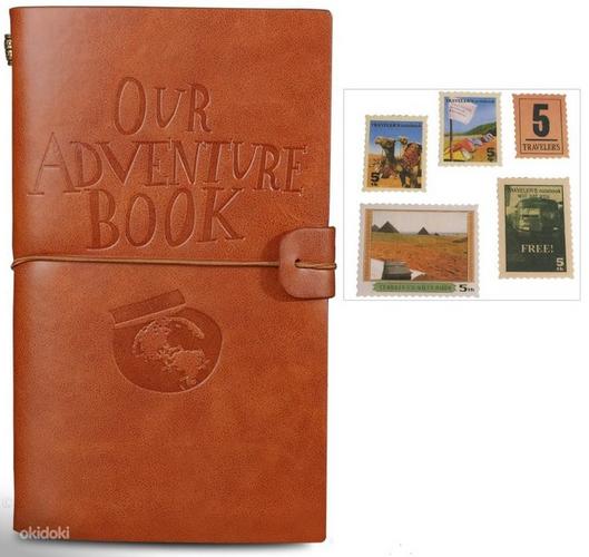Кожаный дневник Our Adventure Book дорожный дневник (фото #4)