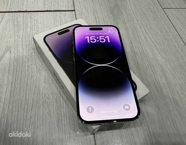 Apple iPhone 14 Pro 128GB Deep purple (1 kuu kasutatud