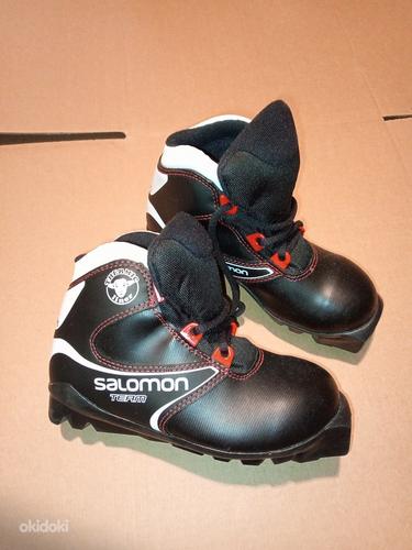 Лыжные ботинки salomon team (фото #1)