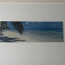 Картина в раме с видом на океан 120х40см (фото #1)
