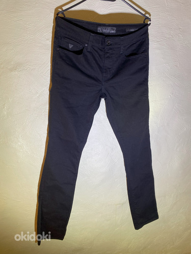 Черные мужские джинсы Guess, размер 31 (фото #3)