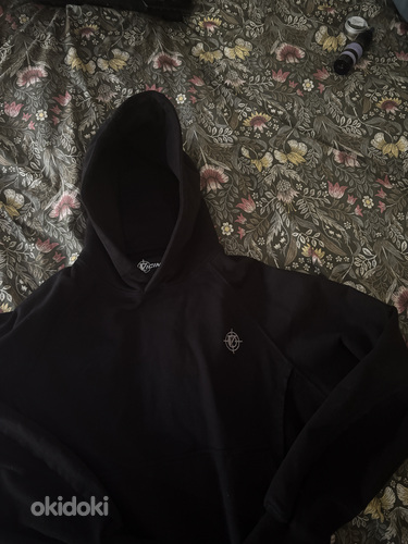 VICINITY INSIDE OUT HOODIE BLACK UNISEX