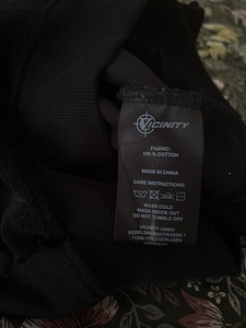 VICINITY INSIDE OUT HOODIE BLACK UNISEX (6 foto / 6)