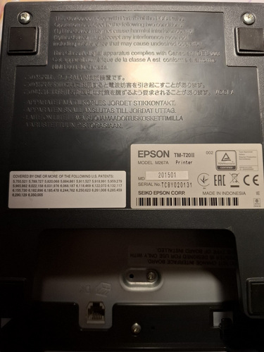 Чековый принтер Epson TM-T20II