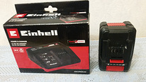 Аккумулятор и зарядное устройсто Einhell 4.0Ah 18v