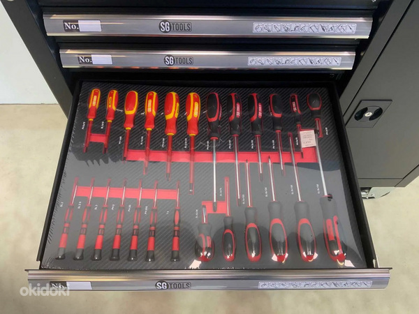 SG-Tools 274-osaline Tööriistakäru/ Tööriistakohver/ Töölaud (foto #7)