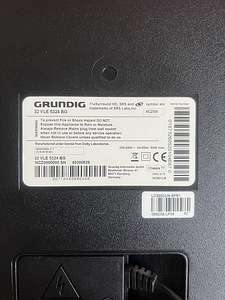 Grundig LCD TV 32 VLE 5325 BG (3 foto / 4)