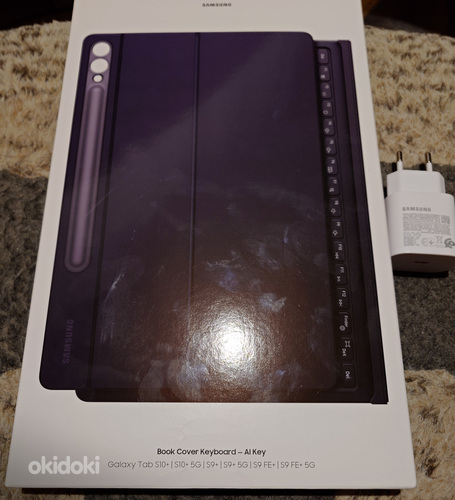 Uus klaviatuur/kaaned Samsung Tab S10+/S9+/S9+FE ja S9 Ultra