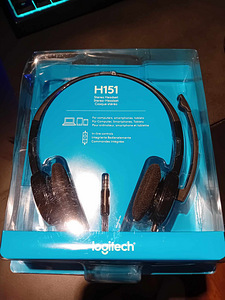Наушники Logitech H151 с микрофоном (открытые)