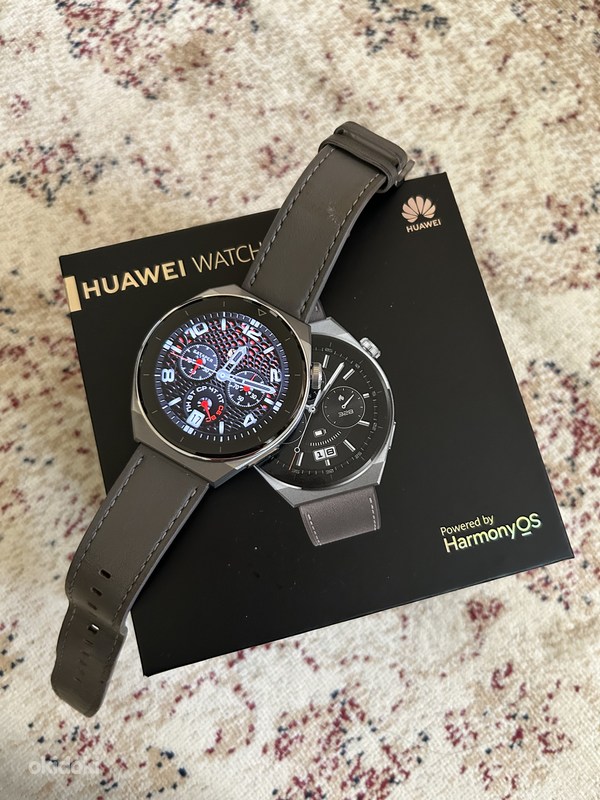 Huawei Watch GT 3 Pro 46 мм титан - Tallinn, Смарт-часы, браслеты – okidoki