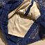 Reserved ярко-синее кружевное платье 38 (фото #4)