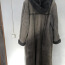 Naiste loomulik lambanahast mantel, hall (foto #3)
