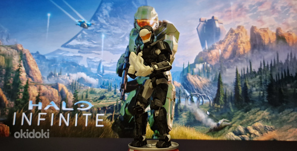 Игрушка солдат Halo черный (Dummy)
