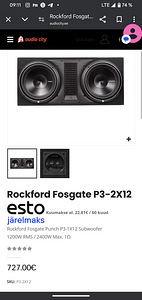 Müün subwooferi Subwoofer