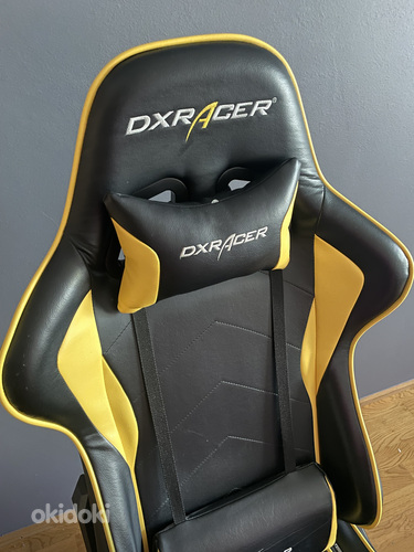 Кресло премиум-класса DXRacer Formula GC-F08 Yellow (фото #2)