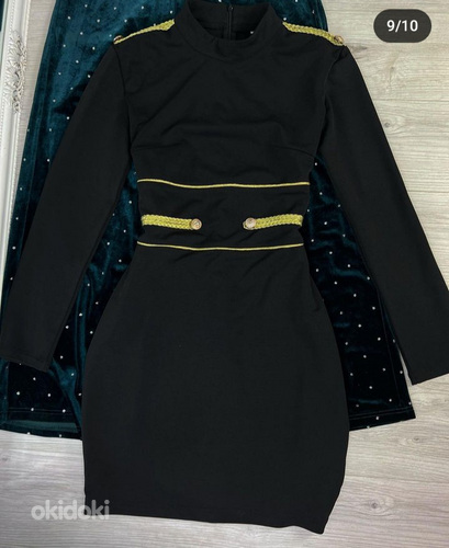 Müüa elegantne must kleit (foto #1)