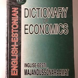 TEA English-Estonian Dictionary of Economics 1995, 504 lk