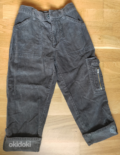 Бархатные брюки для мальчиков длиной 108 см (фото #2)