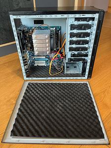 Vaikne korpus Cooler Master Sileo 500 + emaplaat CPUga (5 foto / 5)