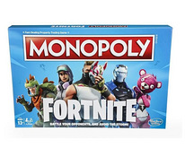 Монополия: настольная игра Fortnite Edition