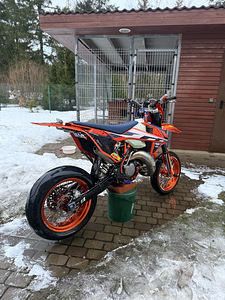 Ktm xcw 125 A1 supermoto (4 foto / 9)