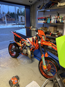 Ktm xcw 125 A1 supermoto (8 foto / 9)