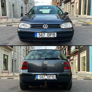 VOLKSWAGEN GOLF 4 / BENSIIN 1.6 / TÜV 10.2025 (6 foto / 14)