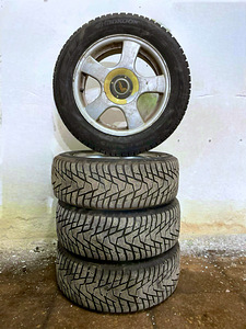 TOYOTA HANKOOK / NAASTREHVID VELGEDEL 185/65/R15 (4 tk) (1 foto / 4)