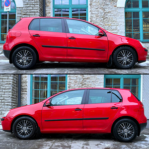 VOLKSWAGEN GOLF 5 / 1.9 DIISEL / AUTOMAAT / ÜV 10.2025 (5 foto / 15)