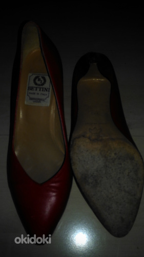 Punased nahast kingad (foto #4)