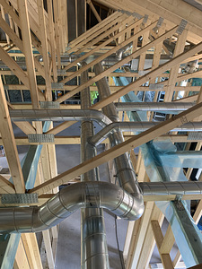 Ventilatsiooni paigaldus Eramajas (1 foto / 10)