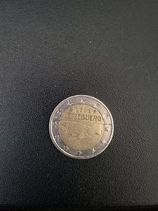2 евро монета 2002 год Letzebuerg/Luxembourg (1 фото из 2)