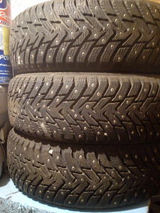 185 65 15 Näelrehvid NokiaN Hakka 8 8mm 4tk. (1 foto / 2)