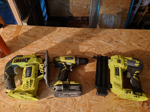 Ryobi tööriistad (5 foto / 10)
