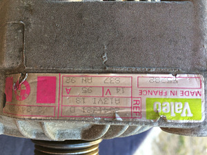 BMW 2,5TDI generaator (2 foto / 3)