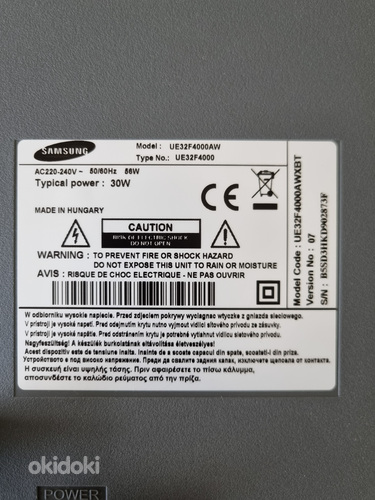 Samsung UE32F4000AW (32") (foto #3)