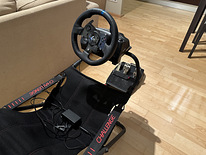 Руль Logitech G923 + раллийное кресло Playseat challenge