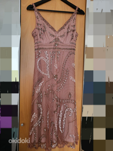 Roosa flapper kleit (foto #1)