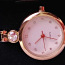 Позолоченные женские часы и серьги(набор) (фото #1)