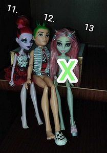 Monster High nukud (4 foto / 4)