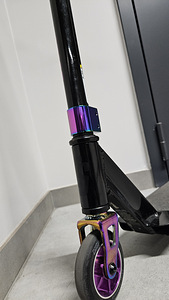 Самокат Crisp Switch Pro Scooter (Black/Purple) (4 фото из 7)