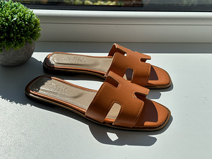 Hermès шлёпки (7 фото из 10)