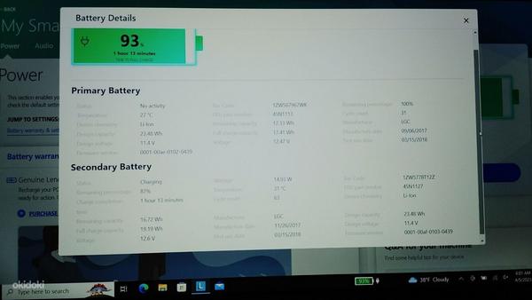 Sülearvuti Lenovo X270 i5, 16GB RAM, 256GB SSD, FHD IPSTouch (foto #3)
