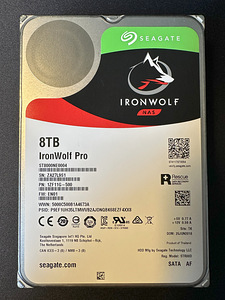 8TB HDD 3.5 Seagate Sata-3 6Gb/s 7200rpm (1 foto / 2)
