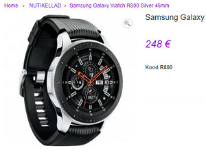Samsung Galaxy watch 46mm (1 foto / 9)
