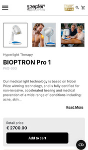 ZEPTER BIOPTRON PRO 1 (7 фото из 8)