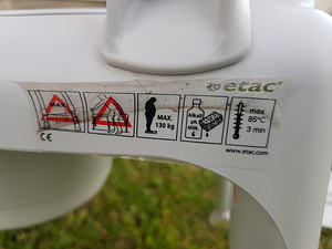 Tool duši, WC jaoks, heas korras *ETAC Swift* (3 foto / 5)